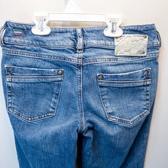 Diesel Womens Size 26 (US 2) Ronhar Jeans Boot Cut Light Wash Y2k 90s Denim - Picture 7 of 11